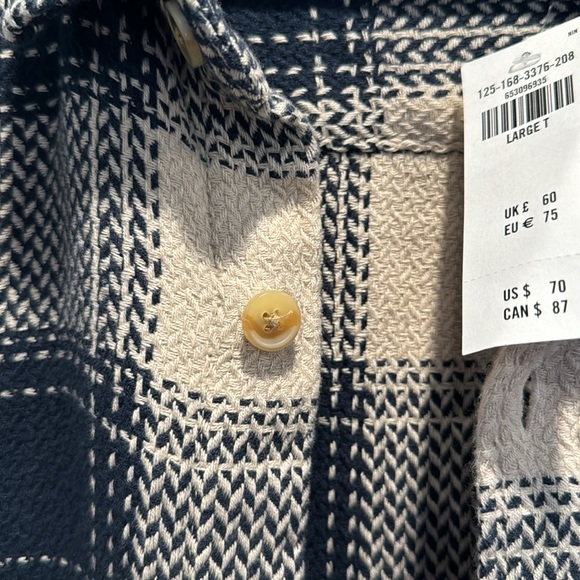 Abercrombie & Fitchsoft A&F long sleeved button down large tall - Picture 4 of 4